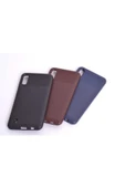 Samsung Galaxy M10 Kılıf Kamera Çıkıntılı Karbon Fiber Dokulu Renk Atmaz Kapak (negro) thumbnail 5