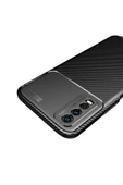 Vivo Y20s Kılıf Kamera Çıkıntılı Karbon Fiber Dokulu Renk Atmaz Kapak (negro) thumbnail 5