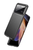 Xiaomi Poco X4 Pro 5g Kılıf Kamera Çıkıntılı Karbon Fiber Dokulu Renk Atmaz Kapak (negro) - 3