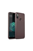 Xiaomi Mi 6x Kamera Çıkıntılı Karbon Fiber Dokulu Renk Atmaz Koruyucu Kapak (negro) - 4