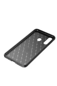 Samsung Galaxy A20s Kılıf Kamera Çıkıntılı Karbon Fiber Dokulu Renk Atmaz Kapak (negro) - 5