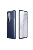 Huawei P50 Pro Kılıf Kamera Çıkıntılı Karbon Fiber Dokulu Renk Atmaz Kapak (negro) thumbnail 1