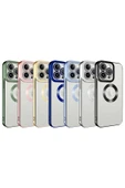 Iphone 11 Pro Kılıf Kamera Lens Korumalı Logo Gösteren Parlak Kenarlı Kapak (OMEGA) - 3