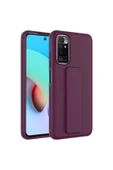 Xiaomi Redmi Note 11s Global Kılıf Standlı Lansman Yumuşak Dokulu Esnek Silikon Kapak (qstand) thumbnail 2