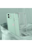 Iphone 11 Kılıf Kamera Çıkıntılı Şeffaf Darbe Emici Sert Silikon Kapak (COSS) thumbnail 5
