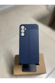 Samsung Galaxy A34 Kılıf Deri Görünümlü Renk Atmayan Dayanaklı Silikon Kapak (niss) thumbnail 1