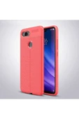Xiaomi Mi 8 Lite Kılıf Deri Görünümlü Renk Atmayan Dayanaklı Silikon Kapak (niss) thumbnail 2