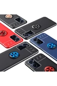 Oppo A36 Kılıf Kamera Çıkıntılı Renkli Yüzüklü Standlı Mıknatıslı Kapak (ravel) thumbnail 3