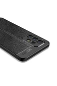 Samsung Galaxy A23 Kılıf Deri Görünümlü Renk Atmayan Dayanaklı Silikon Kapak (niss) - 4