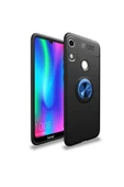 Huawei Y6s 2019 Kılıf Kamera Çıkıntılı Renkli Yüzüklü Standlı Mıknatıslı Kapak (ravel) - 5