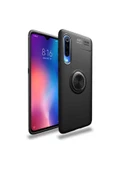 Xiaomi Mi 9 Kılıf Kamera Çıkıntılı Renkli Yüzüklü Standlı Mıknatıslı Kapak (ravel) thumbnail 2