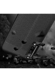 Samsung Galaxy A70 Kılıf Deri Görünümlü Renk Atmayan Dayanaklı Silikon Kapak (niss) - 5