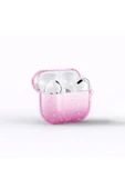 Apple Airpods 3. Nesil Uyumlu Kılıf Allstar Parlayan Simli Saydam Renkli (Airbag 32) - 1