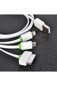 High Speed 3 in 1 Lightning Micro Type-C Usb Kablo - 1