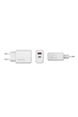 Beyaz Play Serisi PL3 Type-C to Type-C 2in1 PD Seyahat Şarj Aleti 20W-Zore - 5
