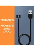 Siyah Xiaomi Mi Band 6 Usb Şarj Kablosu-heptekiletişim - 2