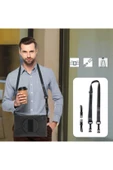 Samsung Galaxy Tab A8 10.5 SM-X200 (2021) Kılıf Askılı Standlı Tank Koruyucu Dönebilen Kapak (DEFE) - 3