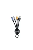Siyah Oks 3 In 1 Usb Kablo-heptekiletişim - 1