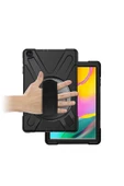 Apple iPad Mini 4 Kılıf Askılı Standlı Tank Koruyucu Dönebilen Kapak (DEFENDER) - 3