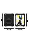 Apple iPad 10.2 2021 (9.Nesil) Kılıf Askılı Standlı Tank Koruyucu Dönebilen Kapak (DEFENDER) - 1