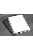 Apple iPad 10.2 2021 (9.Nesil) Kılıf Kalem Bölmeli Tablet Silikon Kapak (K-Tablet) - 3