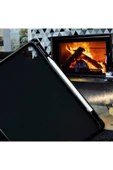 Apple iPad Pro 12.9 2020 (4.Nesil) Şeffaf Kılıf Kalem Bölmeli Tablet Silikon Kapak (K-Tablet) - 4