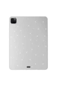 Apple iPad Pro 11 2022 M2 Kılıf Kamera Korumalı Simli Renkli Parlak Silikon Kapak (Koton) - 5