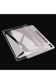 Samsung Galaxy Tab S8 Ultra Kılıf Heptekiletişim Tablet Nitro Anti Shock Silikon Kapak-renksiz - 4