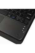 Samsung Galaxy Tab A7 Lite T220 T225 T227 Border Bluetooh Bağlantılı Standlı Klavyeli Tablet Kılıfı - 5