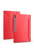 Samsung Galaxy Tab S9 Ultra Kılıf Kalem Bölmeli Standlı 360 Derece Tam Korumalı Tasarım (TR) - 4