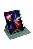 Apple iPad Air 11 2024 Kılıf Kalemlikli Standlı Uyku Modlu Akıllı Kapak (TER) - 4