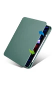 Apple iPad Air 11 2024 Kılıf Kalemlikli Standlı Uyku Modlu Akıllı Kapak (TER) - 2