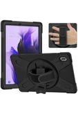 Samsung Galaxy Tab S7 Fe / S7 Plus / S8 Plus 12.4" Kılıf Standlı Tank X800 T730 T970 (defender) thumbnail 1