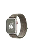 Apple Watch 10 42mm KRD-91 Hasır Kordon Strap Kayış-Mavi-Kırmızı - 3