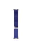 Apple Watch 7 45mm Clo Band-74 Hasır Kordon-mavi - 1
