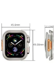 Apple Watch 7 45mm to Apple Watch Ultra 49mm Kasa Dönüştürücü ve Ekran Koruyucu (Gard 33) - 3