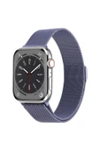 Apple Watch 7 41mm Krd-01 Metal Heptekiletişim Kordon-derin Mor - 1