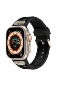 Apple Watch 2/3/4/5/6/7/8/9/se/ultra/nike 42mm 44mm 45mm 49mm Metal Kordon Tasarım (KRD-117) - 2