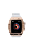 Watch 2/3/4/5/6/7/8/se/ultra/nike 42mm 44mm 45mm 49mm Metal Kordon Tasarım (KRD-65) - 2