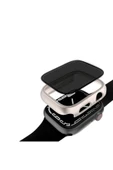 Apple Watch 7 41mm Sert PC Kasa ve Privacy Hayalet Ekran Koruyucu (Gard 32) thumbnail 4
