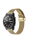 Huawei Gt2 46mm Krd-85 22mm Metal Heptekiletişim Kordon-gold - 1
