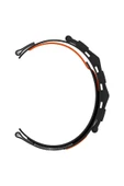 Samsung Galaxy Watch 46mm/22mm Hasır Kordon Orbital Örgülü Halat Tasarımlı Naylon Kumaş (KRD-112) - 4