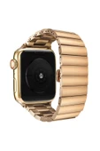 Watch 2/3/4/5/6/7/8/se/nike 38mm 40mm 41mm Metal Kordon Şık Tasarım (KRD-41) - 3