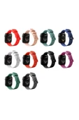 Watch 2/3/4/5/6/7/8/se/nike 38mm 40mm 41mm Silikon Kordon Esnek Tasarım (KRD-23) Uyumlu - 3