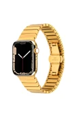 Watch 2/3/4/5/6/7/8/se/nike 38mm 40mm 41mm Metal Kordon Strap Tasarım (KRD-79) - 1
