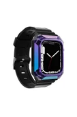 Watch 2/3/4/5/6/7/8/se/ultra/nike 42mm 44mm 45mm 49mm Silikon Kordon Kasa Koruyuculu (KRD-88) - 2