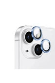 Iphone 13 Mini Safir Kamera Lens Koruyucu -kolay Takma Aparatlı! Cl-12 Mavi - 2