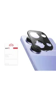 Xiaomi Redmi Note 13 Pro 4G Kamera Lens Koruyucu Siyah Çerçeveli Korunaklı (3D K.C) - 2