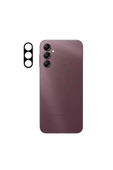 Samsung Galaxy A34 Kamera Lens Koruyucu Siyah Çerçeveli Korunaklı (3D K.C) Siyah - 1