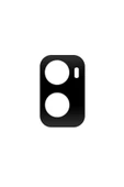 Oppo A76 Kamera Lens Koruyucu Siyah Çerçeveli Korunaklı (3d K.c) Siyah - 2